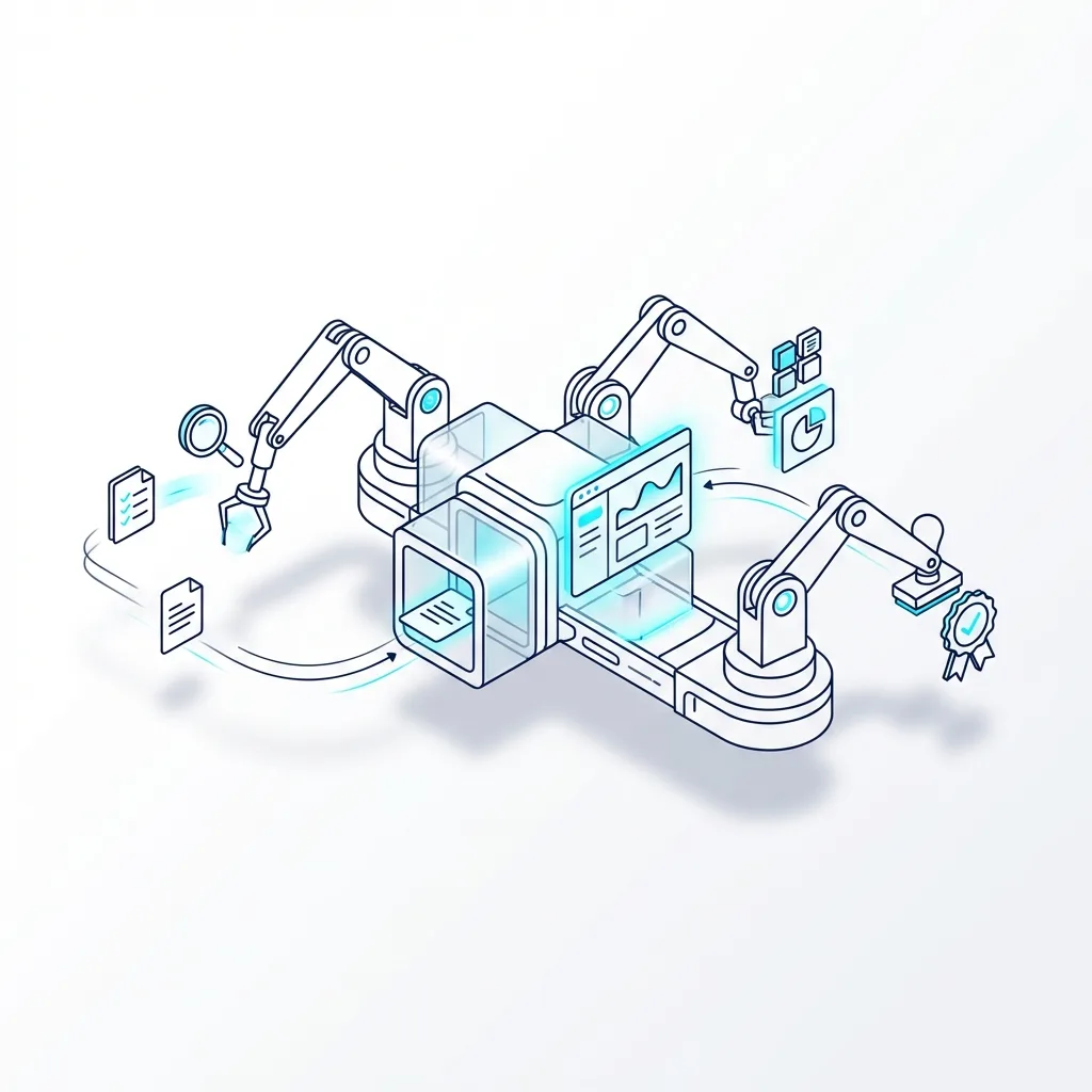 Centered workflow machinery for enterprise automation